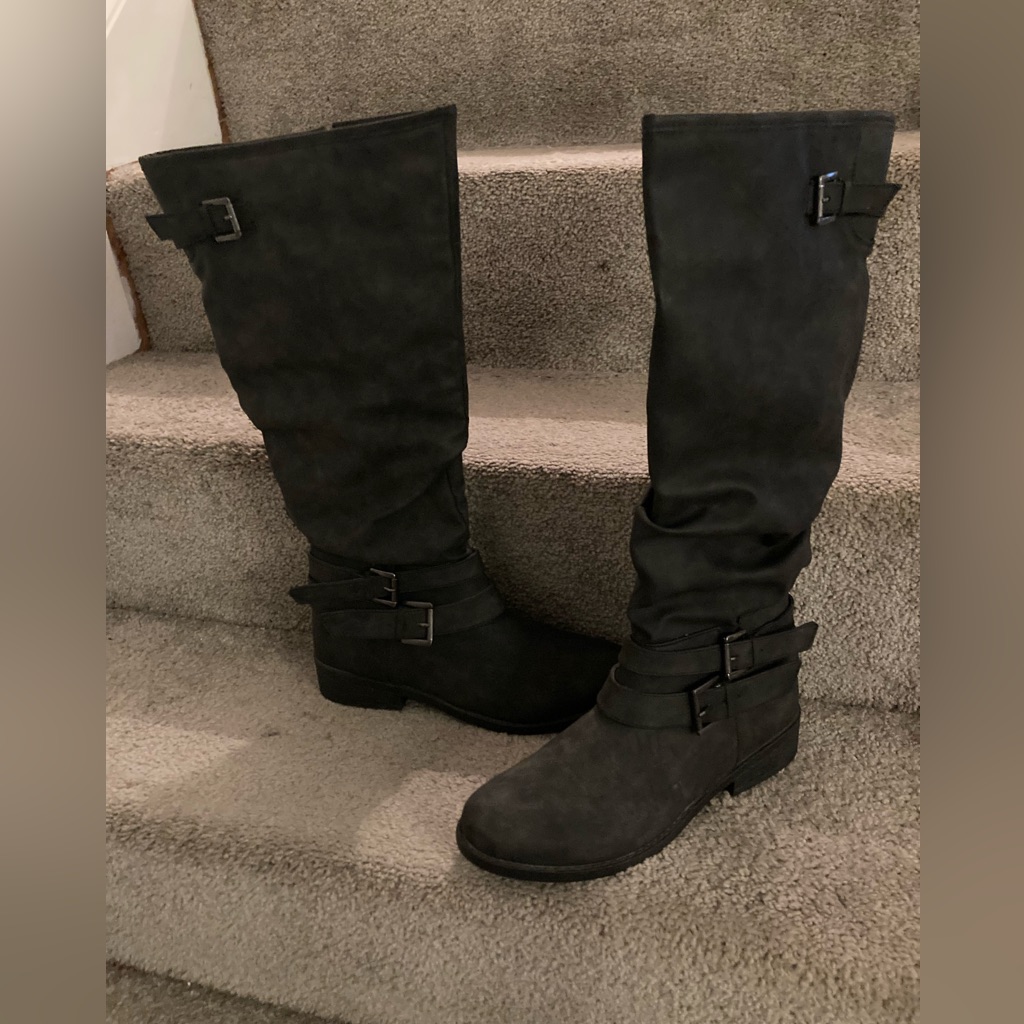 Nwob Charlotte Russe Faux Leather Boots